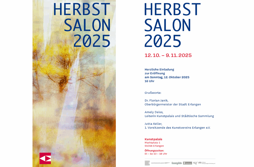 Ausstellung HERBSTSALON 2025 im Palais Stutterheim Erlangen